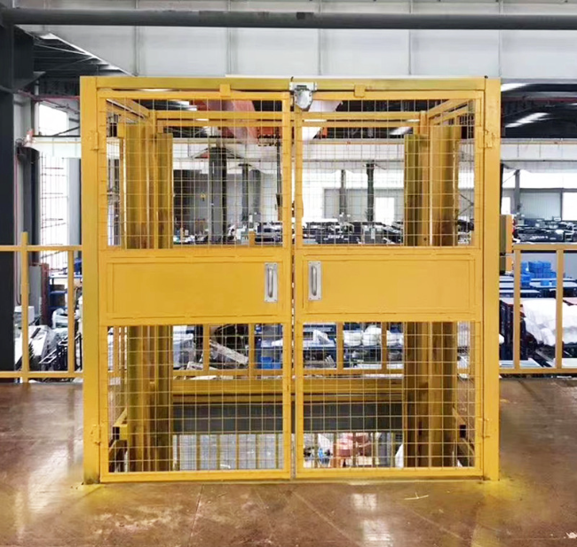 哈尔滨智能导轨式升降机亮相